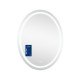 Зеркало Qtap Mideya (DC-F801) 600х800 с LED-подсветкой Touch, с антизапотеванием, диммером QT2078F801W