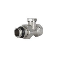 Кран радиаторный SD Plus 1/2" ВН с антипротечкой прямой SD227W15