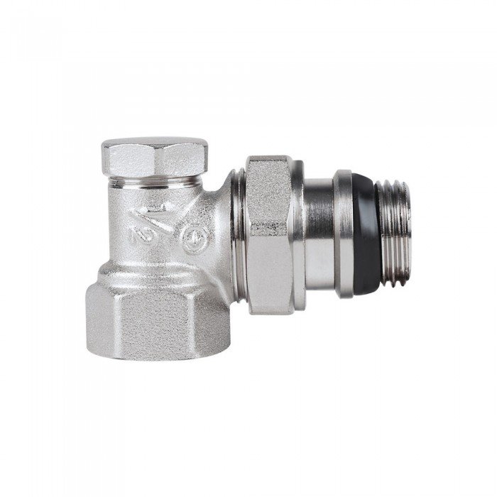 Кран радиаторный SD Plus 1/2" ВН с антипротечкой угловой SD229W15
