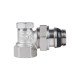 Кран радиаторный SD Plus 1/2" ВН с антипротечкой угловой SD229W15