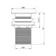 Донний клапан Lidz Tani 001 без переливу LDTAN001CRM29479 Chrome