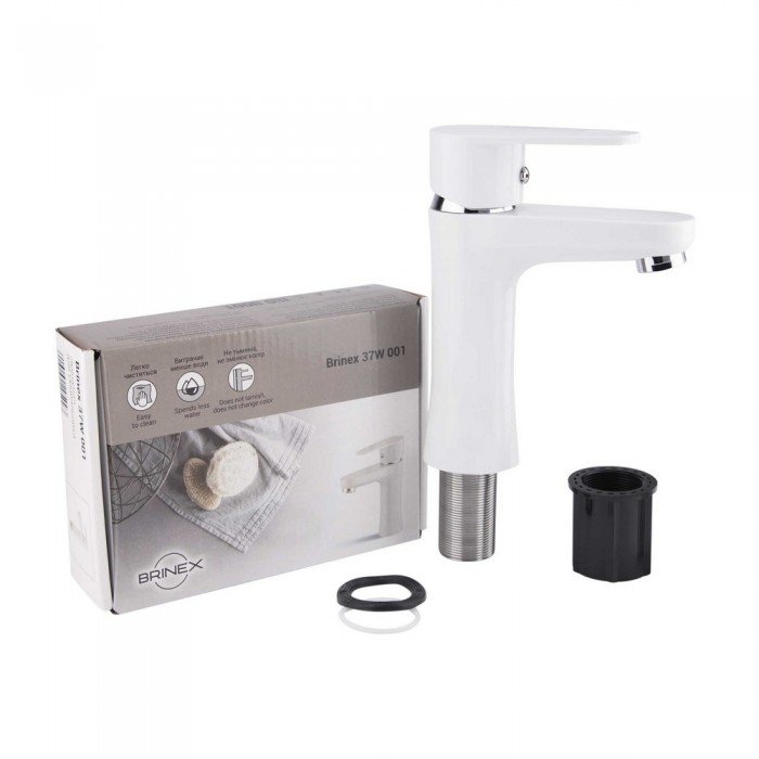 Смеситель для раковины Brinex 37W 001 Смеситель для раковины Brinex 37W 001