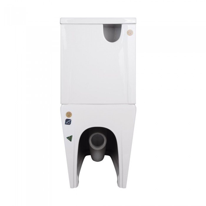 Унітаз-компакт Qtap Crow безобідковий з сідінням Soft-close QT05222170W Унітаз-компакт Qtap Crow безобідковий з сідінням Soft-close QT05222170W