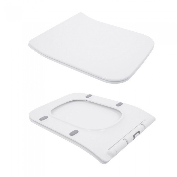 Унітаз-компакт Qtap Crow безобідковий з сідінням Soft-close QT05222170W Унітаз-компакт Qtap Crow безобідковий з сідінням Soft-close QT05222170W