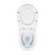 Унитаз подвесной Qtap Jay безободковый с сиденьем Soft-close QT07335176W Унитаз подвесной Qtap Jay безободковый с сиденьем Soft-close QT07335176W