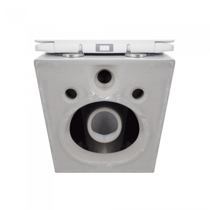 Унитаз подвесной Qtap Jay безободковый с сиденьем Soft-close QT07335176W Унитаз подвесной Qtap Jay безободковый с сиденьем Soft-close QT07335176W
