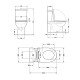 Унитаз-компакт Qtap Stork/Swan безободковый с сиденьем Soft-close QT15222178W Унитаз-компакт Qtap Stork/Swan безободковый с сиденьем Soft-close QT15222178W