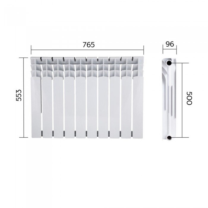 Радиатор биметаллический Thermo Alliance Bi-Ferrum 500/96