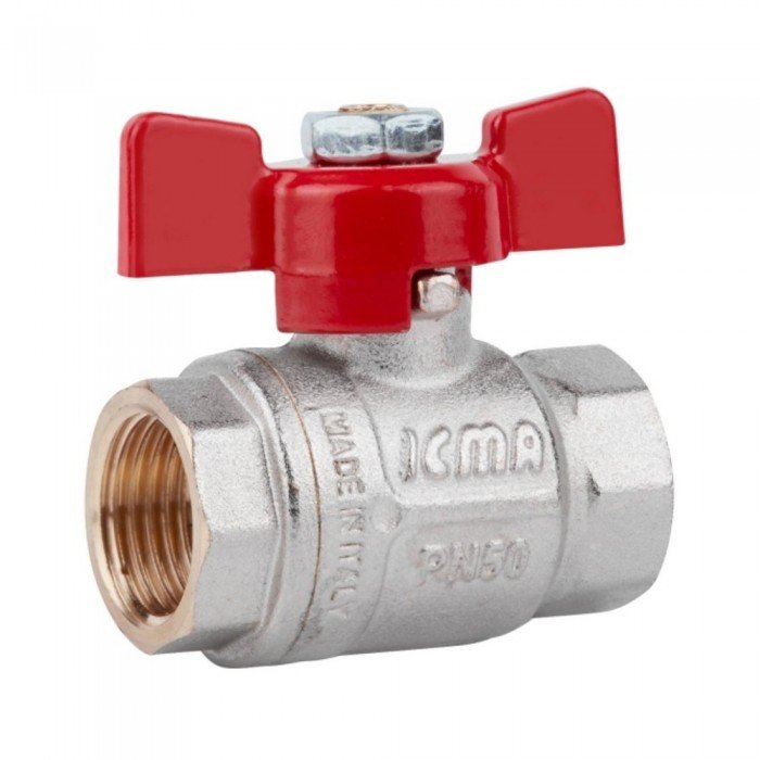 Кран шаровой Icma 1/2" прямой №349 Кран шаровой Icma 1/2" прямой №349