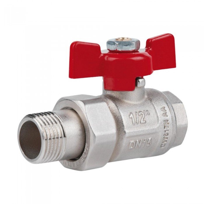 Кран кульовий "Американка" Icma 1/2" прямий №347