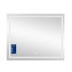 Зеркало Qtap Mideya (DC-F614) 1000х800 с LED-подсветкой Touch, с антизапотеванием, диммером QT2078F614W