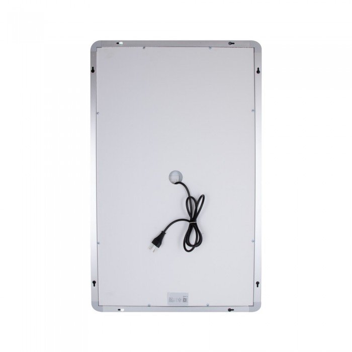 Зеркало Qtap Mideya (DC-F911) 500х800 с LED-подсветкой Touch, с антизапотеванием, диммером QT2078F911W