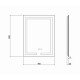 Зеркало Qtap Mideya (DC-F936) 500х800 с LED-подсветкой Touch, с антизапотеванием, диммером QT2078F936W