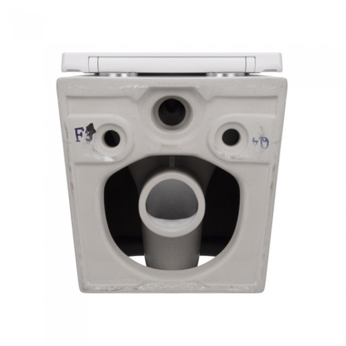 Унітаз підвісний Qtap Tern безобідковий з сідінням Soft-close QT1733052ERW