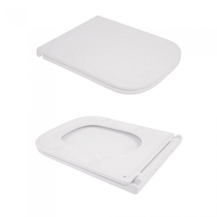 Унітаз підвісний Qtap Tern безобідковий з сідінням Soft-close QT1733052ERW