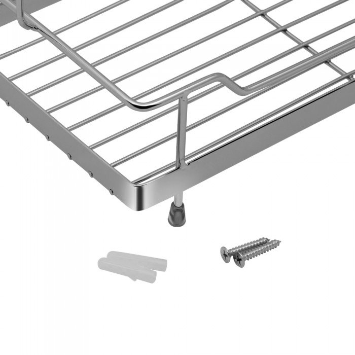 Полка универсальная Lidz Radom 0608 3 ярусная LDRAD0608CRM32486 Chrome