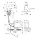 Смеситель для раковины Lidz Tech 077 бесконтактный LDTEC077CRM32533 Chrome Смеситель для раковины Lidz Tech 077 бесконтактный LDTEC077CRM32533 Chrome
