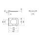 Сиденье для унитаза Qtap (Crow 520,640) с микролифтом Slim QT0599SC2170W
