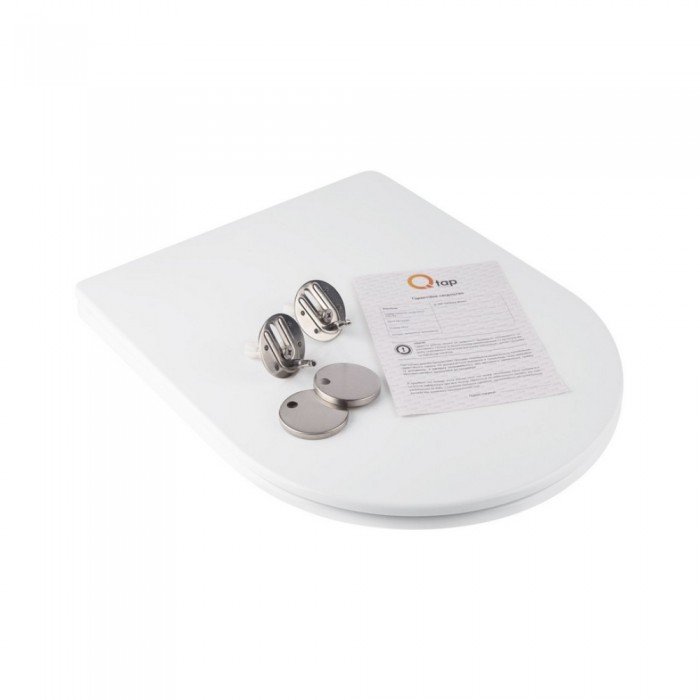 Сиденье для унитаза Qtap (Jay 520,640, Swan 520,640) с микролифтом Slim QT1699SC5176W