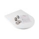Сиденье для унитаза Qtap (Jay 520,640, Swan 520,640) с микролифтом Slim QT1699SC5176W