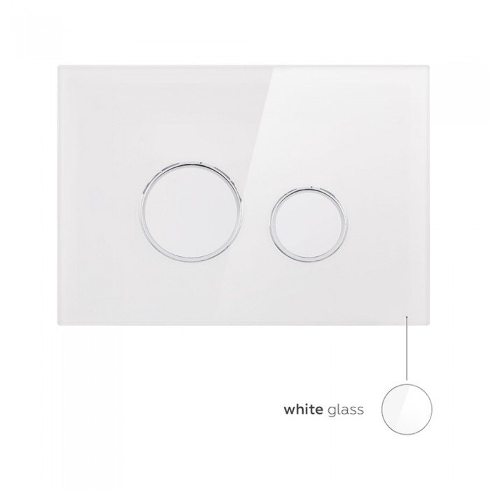 Панель змиву для унітаза Qtap Nest QT0111V1164GW