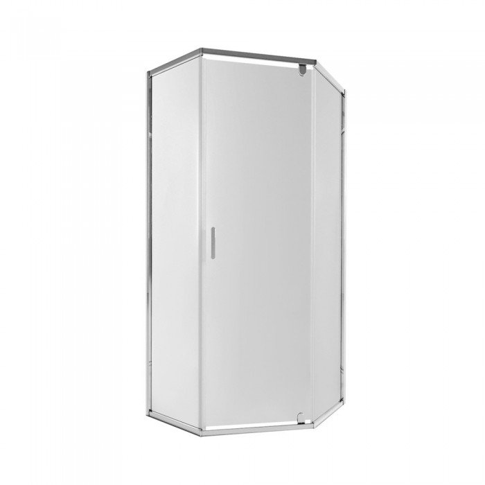 Душевая кабина Qtap Scorpio CRM10995-AC6 90х90 см, стекло Clear 6 мм, CalcLess, без поддона