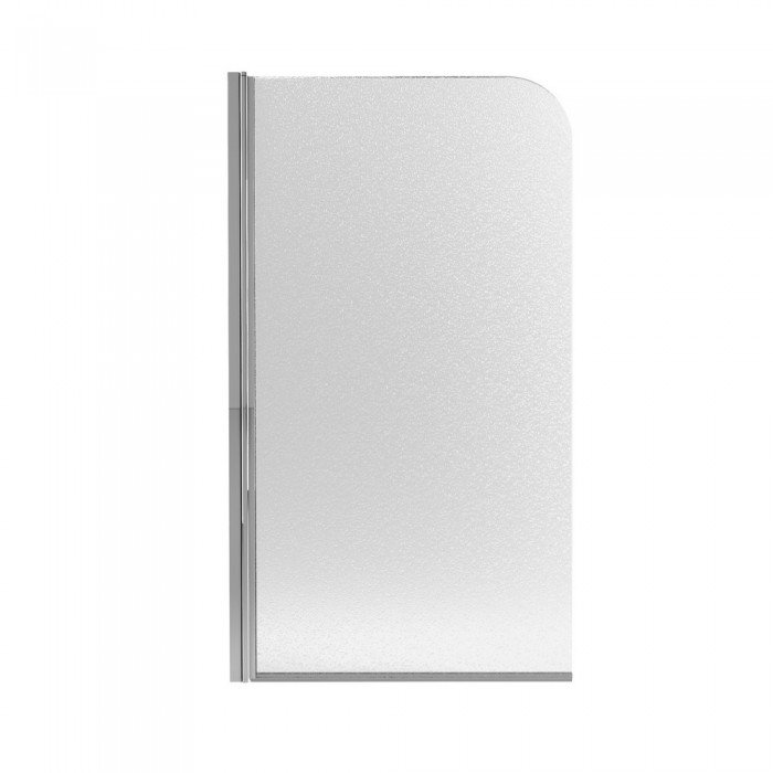 Штора на ванну Qtap Standard CRM407513APL скло Pear 6 мм, 75х140 см, ліва