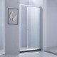 Душевая дверь в нишу Lidz Aria SD90x185.CRM.FR, стекло Frost 5 мм