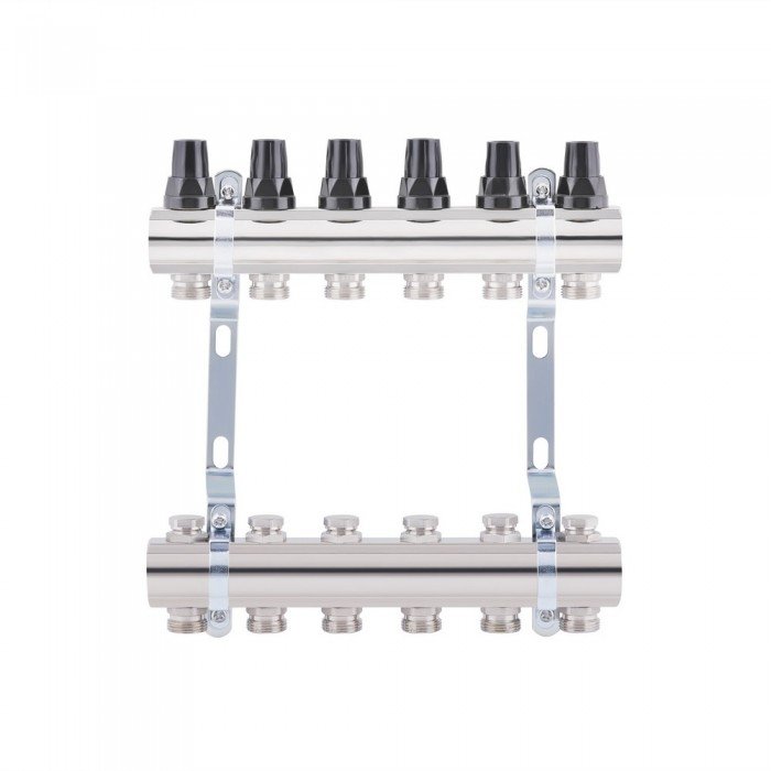 Коллектор SD Forte 1" 6 выходов SF002W6