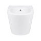 Биде подвесное Qtap Swan 520х360х320 White QT16555378W