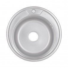 Кухонная мойка Lidz 510-D 0,8 мм Micro Decor (LIDZ510DEC)