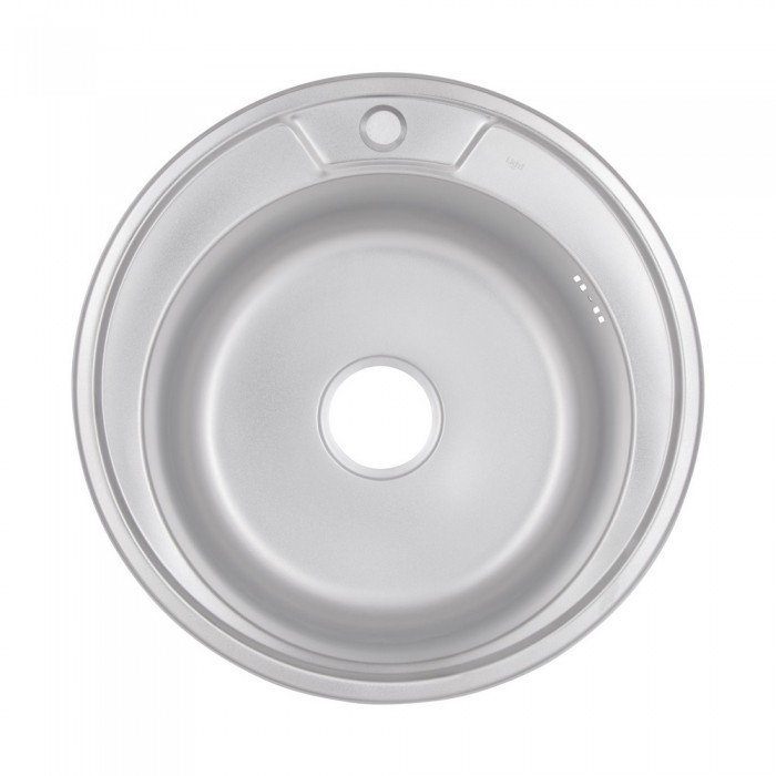 Кухонная мойка Lidz 510-D 0,8 мм Micro Decor (LIDZ510DEC)