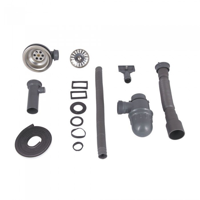 Кухонная мойка Lidz 510-D 0,8 мм Micro Decor (LIDZ510DEC)