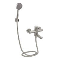 Смеситель для ванны Lidz Aria 006 с поворотным изливом (c душевым гарнитуром) (k35) LDARI006NKS34940 Nickel Смеситель для ванны Lidz Aria 006 с поворотным изливом (c душевым гарнитуром) (k35) LDARI006NKS34940 Nickel