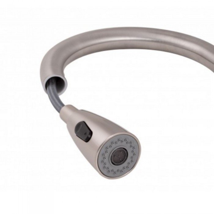 Смеситель для кухни Lidz Aria 015FL с выдвижным изливом (k35) LDARI015FLNKS34945 Nickel Смеситель для кухни Lidz Aria 015FL с выдвижным изливом (k35) LDARI015FLNKS34945 Nickel