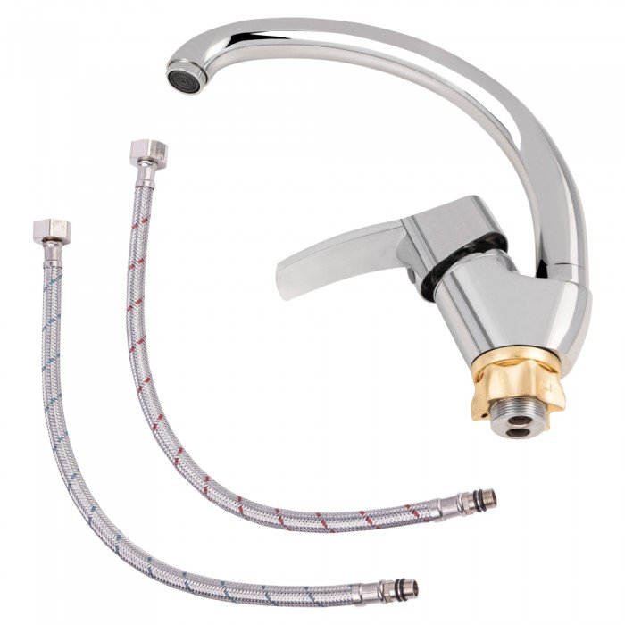 Смеситель для кухни Lidz Anny 008F (k40) LDANN008FCRM35123 Chrome Смеситель для кухни Lidz Anny 008F (k40) LDANN008FCRM35123 Chrome