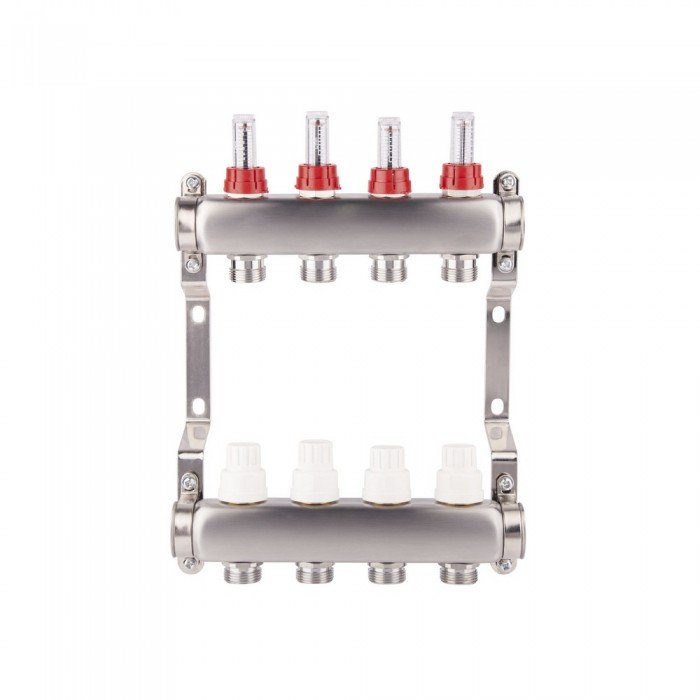 Коллектор с расходомерами SD Plus 1" 9 выходов SD0049