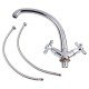 Смеситель для кухни Lidz Dominox 273F двухвентильный LDDOM273FCRM35539 Chrome Смеситель для кухни Lidz Dominox 273F двухвентильный LDDOM273FCRM35539 Chrome