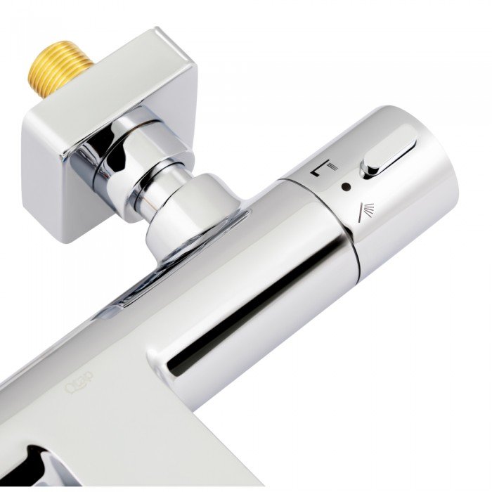 Смеситель для ванны Qtap Votice термостатический QVTC30T105GC Chrome Смеситель для ванны Qtap Votice термостатический QVTC30T105GC Chrome