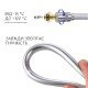 Шланг для ручного душу Qtap Hadice 1200 мм QTHADPVC120C Chrome Шланг для ручного душу Qtap Hadice 1200 мм QTHADPVC120C Chrome