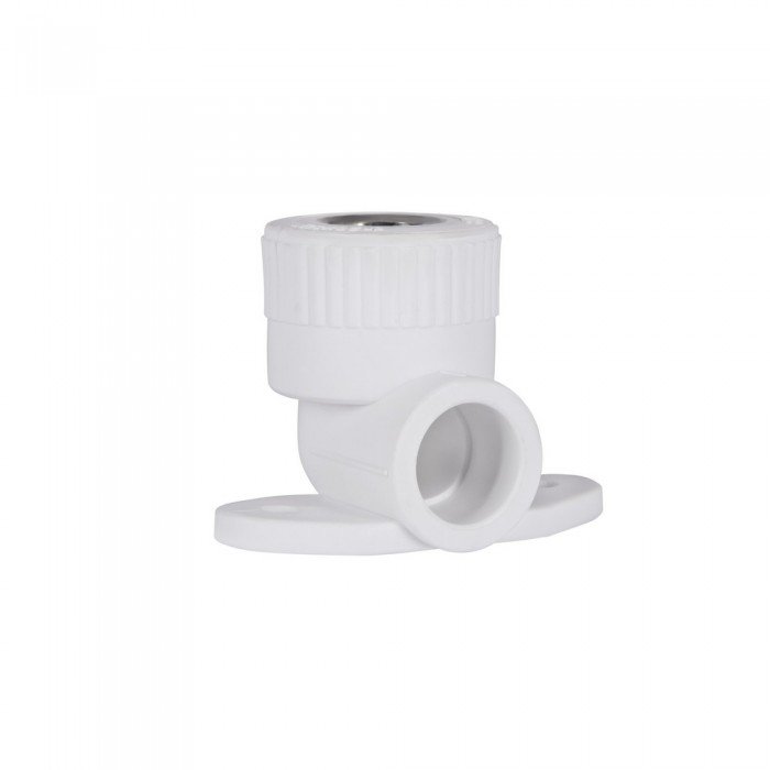 Уголок настенный PPR Blue Ocean "Белый" 20х1/2", 90° ВР