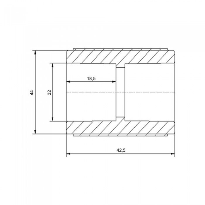 Муфта PPR Blue Ocean "Белый" 32