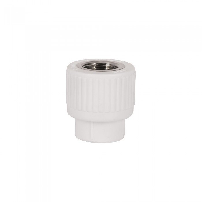 Муфта PPR Blue Ocean "Белый" 20х1/2" ВР