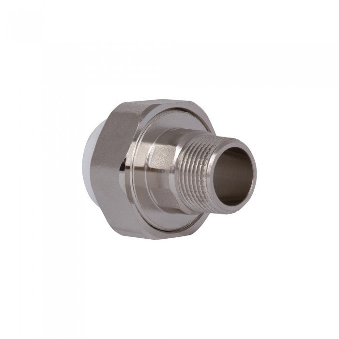 Сгон "Американка" PPR Blue Ocean "Белый" 25х3/4" НР