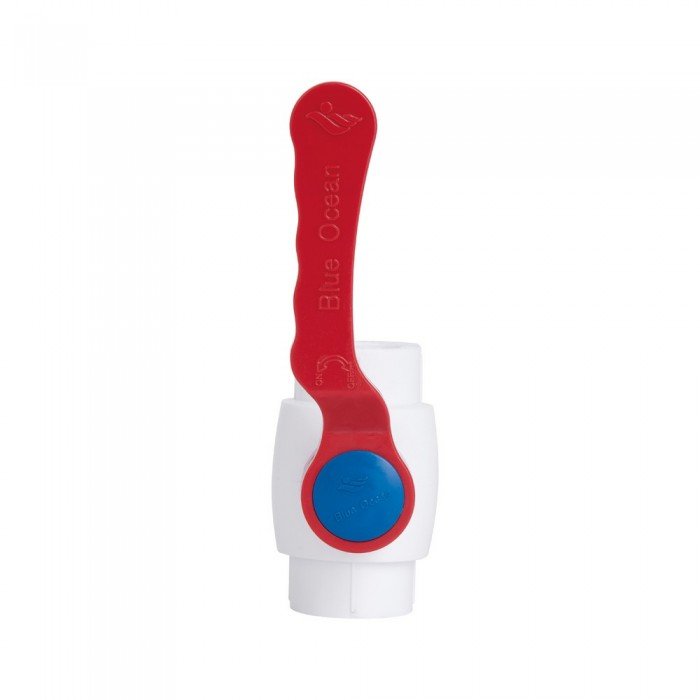 Кран шаровой Blue Ocean "Белый" 25