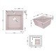 Кухонная мойка Lidz 460х515/200 COL-06 (LIDZCOL06460515200) Кухонная мойка Lidz 460х515/200 COL-06 (LIDZCOL06460515200)