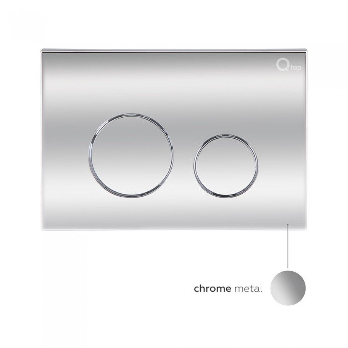 Готовое решение Qtap для ванной комнаты: подвесной унитаз Tern Rimless 490x340x350 + комплект инсталляции Nest 4 в 1 (круглая клавиша Chrome) Готовое решение Qtap для ванной комнаты: подвесной унитаз Tern Rimless 490x340x350 + комплект инсталляции Nest 4 в 1 (круглая клавиша Chrome)