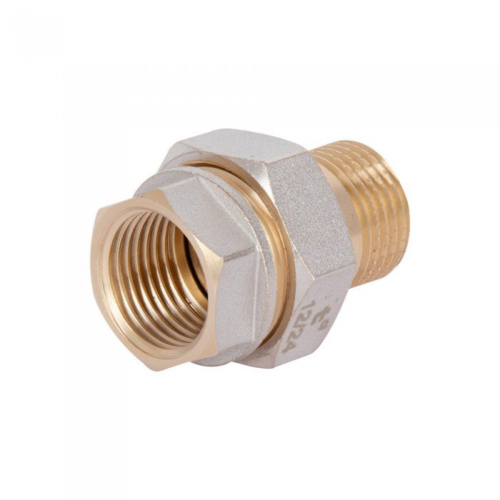 Сгон-американка Thermo Alliance Base 1/2"ВН никель, прямой SD190W15