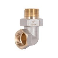 Сгон-американка Thermo Alliance Base 3/4"ВН никель, угловой SD191W20