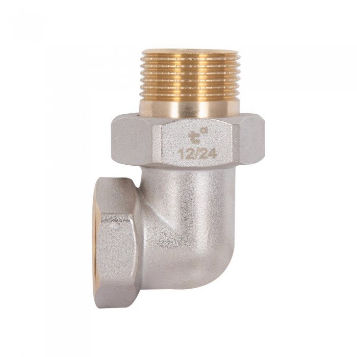 Сгон-американка Thermo Alliance Base 3/4"ВН никель, угловой SD191W20